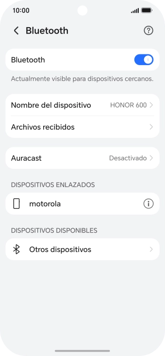 Desliza el dedo hacia arriba desde la parte inferior de la pantalla para terminar y volver a la pantalla de inicio.