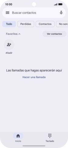Pulsa el icono de menú. Pulsa el icono de menú.