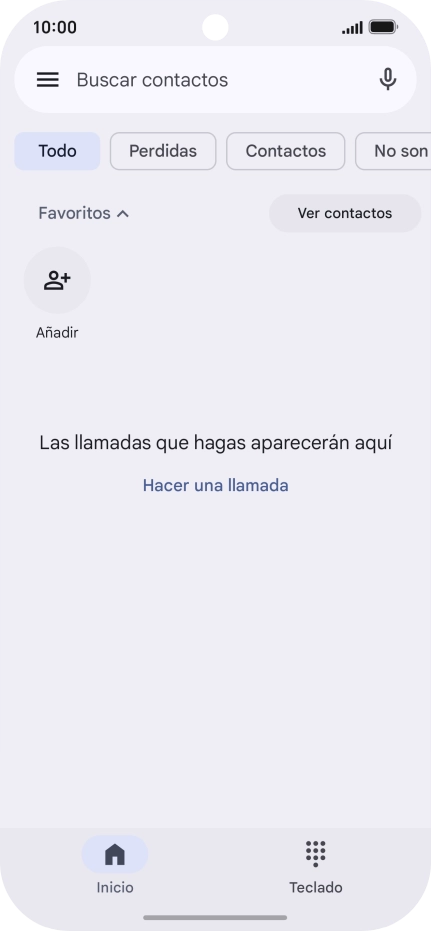 Pulsa el icono de menú. Pulsa el icono de menú.