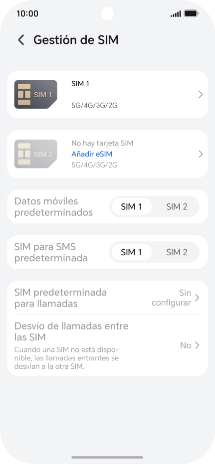 Pulsa Añadir eSIM. Pulsa Añadir eSIM.