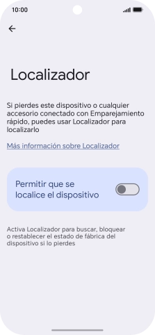 Pulsa el indicador junto a Pulsa el indicador junto a