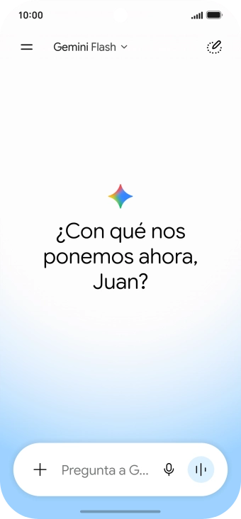 Pulsa el icono de menú.