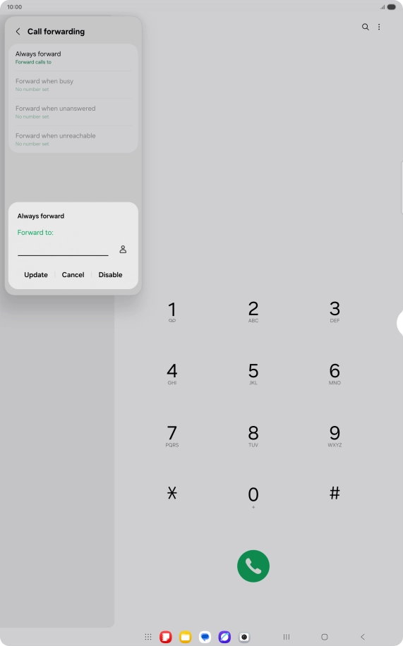 Press Disable. Press Disable.