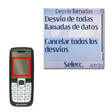 Vaya a Cancelar todos los desvíos y pulse la tecla de navegación.