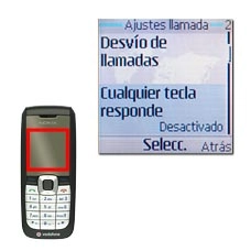 Vaya a Cualquier tecla responde y pulse la tecla de navegación.