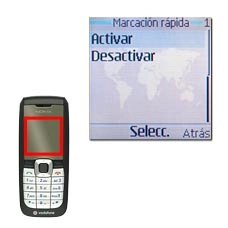 Elija Activar o Desactivar y pulse la tecla de navegación.
