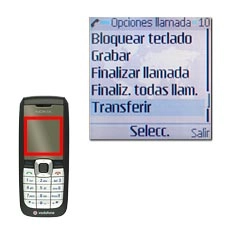 Vaya a Transferir y pulse la tecla de navegación.
