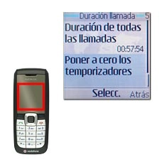 Vaya a Poner a cero los temporizadores y pulse la tecla de navegación.