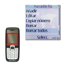 Vaya a Borrar todos y pulse la tecla de navegación.