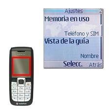 Vaya a Vista de la guía y pulse la tecla de navegación.