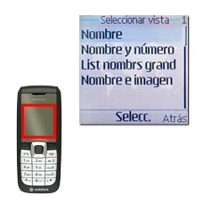 Elija una de las vistas siguientes:Nombre
