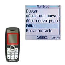 Vaya a Editar y pulse la tecla de navegación.