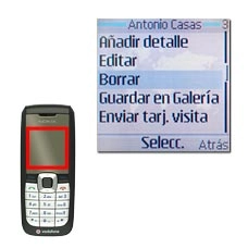 Vaya a Borrar y pulse la tecla de navegación.