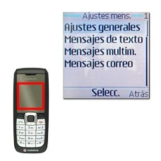 Vaya a Ajustes generales y pulse la tecla de navegación.