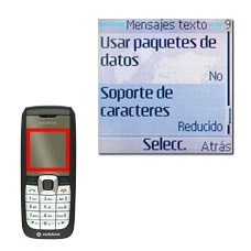 Soporte de caracteres, véase 2g.