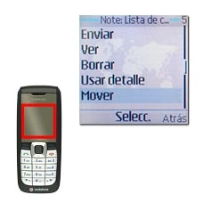 Vaya a Mover y pulse la tecla de navegación.