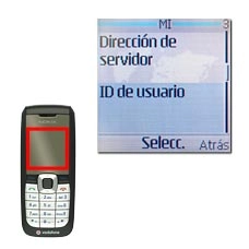 Vaya a ID de usuario y pulse la tecla de navegación.