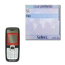 Vaya a No y pulse la tecla de navegación.