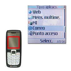 Vaya a Correo y pulse la tecla de navegación.