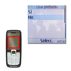 Vaya a No y pulse la tecla de navegación.