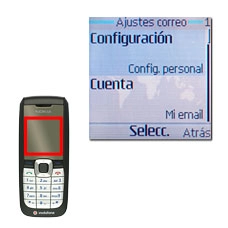 Vaya a Configuración y pulse la tecla de navegación.