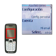 Vaya a Cuenta y pulse la tecla de navegación.