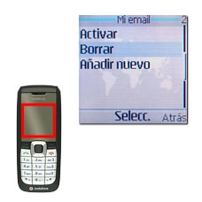 Vaya a Borrar y pulse la tecla de navegación.