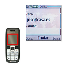 Vaya a Asunto e introduzca el asunto del correo electrónico.