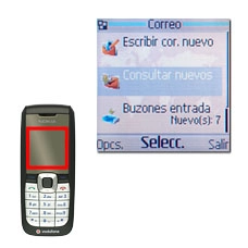 Vaya a Consultar nuevos y pulse la tecla de navegación.