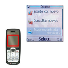 Vaya a Buzones entrada y pulse la tecla de navegación.