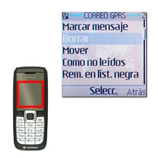 Vaya a Borrar o Mover y pulse la tecla de navegación.