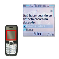 Elija Mover a Basura o Borrar y pulse la tecla de navegación.