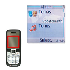 Vaya a Tonos y pulse la tecla de navegación.