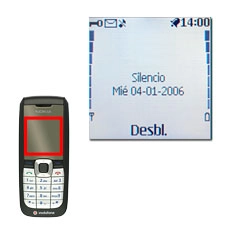 El icono de modo silencioso aparece cuando el modo silencioso está activado.Más información:Active o desactive el modo silencioso