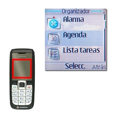 Vaya a Agenda y pulse la tecla de navegación.