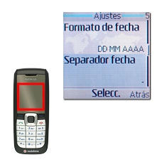 Separador fecha, véase 3e.