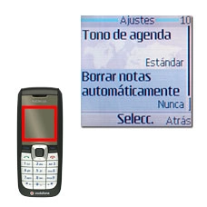 Borrar notas automáticamente, véase 3j.