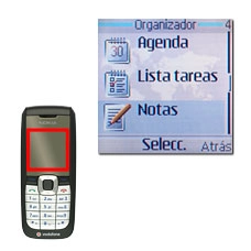 Vaya a Notas y pulse la tecla de navegación.