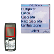 Vaya a Cambiar signo y pulse la tecla de navegación.