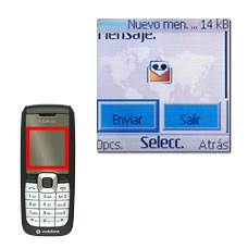 Vaya a Enviar y pulse la tecla de navegación.