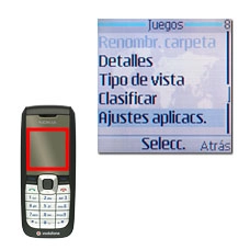 Vaya a Ajustes aplicacs. y pulse la tecla de navegación.