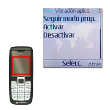 Elija Seguir modo prop., Activar o Desactivar y pulse la tecla de navegación.