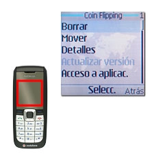 Vaya a Borrar y pulse la tecla de navegación.