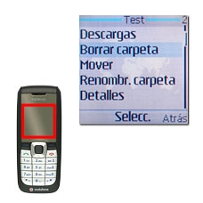 Vaya a Borrar carpeta o Borrar y pulse la tecla de navegación.