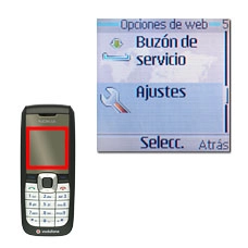 Vaya a Ajustes y pulse la tecla de navegación.