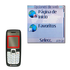 Vaya a Favoritos y pulse la tecla de navegación.