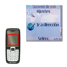 Vaya a Ir a dirección y pulse la tecla de navegación.