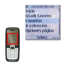 Vaya a Favoritos y pulse la tecla de navegación.