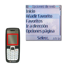 Vaya a Añadir favorito y pulse la tecla de navegación.