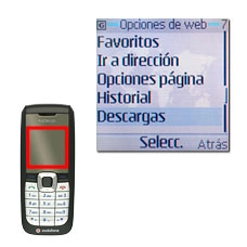 Vaya a Descargas y pulse la tecla de navegación.Siga las indicaciones de la pantalla para descargar el archivo deseado.